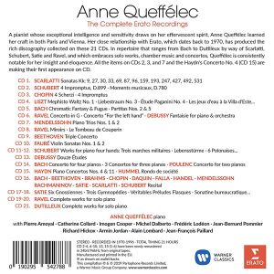 Anne Queffelec - The Complete Erato Recordings (21CD Box)