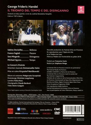 Emmanuelle Haim - Handel: Il Trionfo Del Tempo E Del Disinganno (DVD-Video)