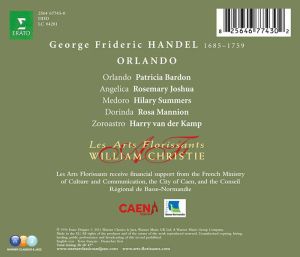 William Christie, Les Arts Florissants - Handel: Orlando (3CD) [ CD ]