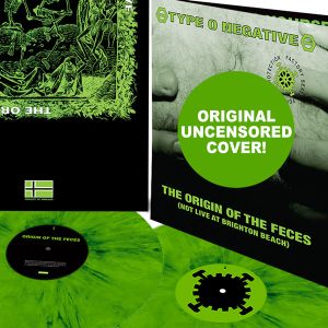 Type O Negative - The Origin Of The Feces (Limited, Green & Black Coloured) (2 x Vinyl)