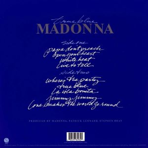 Madonna - True Blue (Limited Edition, Clear) (Vinyl) [ LP ]