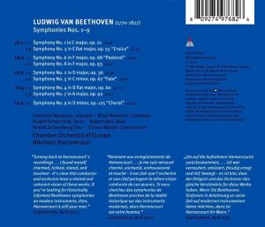 Nikolaus Harnoncourt - Beethoven: Complete Symphonies No.1-9 (5CD box set) [ CD ]