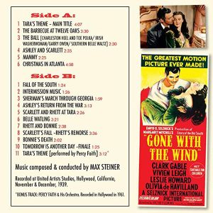 Max Steiner - Gone With The Wind (Music From The Original Motion Picture Soundtrack) (Limited Edition) (Vinyl) [ LP ]