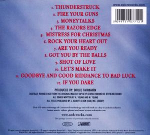 AC/DC - The Razors Edge (Remastered Digipack) [ CD ]