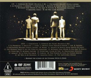 Il Divo - An Evening With Il Divo: Live In Barcelona (CD with DVD) [ CD ]