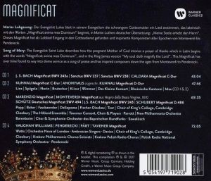 Magnificat: Bach, Caldara, Monteverdi, Schubert, Penderecki, Part - Various (4CD box) [ CD ]