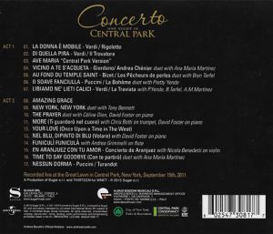 Andrea Bocelli - Concerto: One Night In Central Park [ CD ]