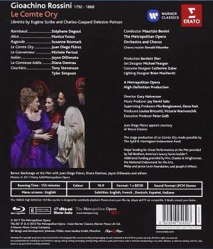Maurizio Beninim, Metropolitan Orchestra - Rossini: Le Comte Ory (Blu-Ray)