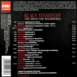 Klaus Tennstedt - The Great Recordings (14CD Box) [ CD ]