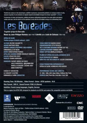 Emmanuelle Haim - Rameau: Les Boreades (Opera de Dijon) (DVD-Video)