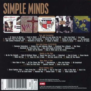 Simple Minds - 5 Album Set (5CD box) [ CD ]