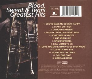 Blood, Sweat & Tears - Greatest Hits [ CD ]