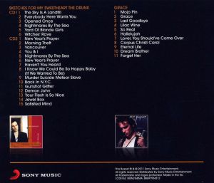 Jeff Buckley - Sketches For My Sweetheart The Drunk & Grace (3CD Box)
