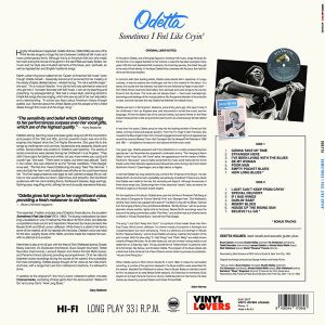 Odetta Holmes - Sometimes I Feel Like Cryin (Vinyl) [ LP ]