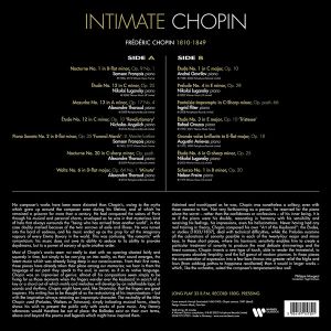 Intimate Chopin (Best Of Chopin) - Various Artists (Vinyl)