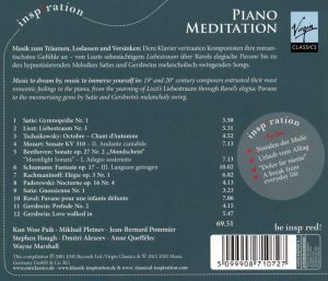 Piano Meditation: Beethoven, Gershwin, Liszt, Mozart, Ravel - Various Artists [ CD ]