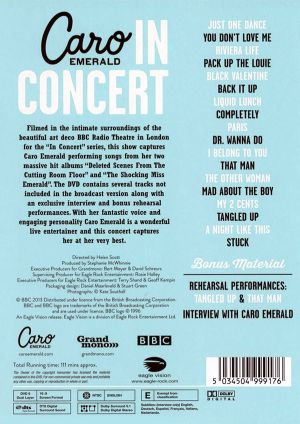 Caro Emerald - In Concert (Filmed In HD At The BBC Radio Theatre) (DVD-Video)