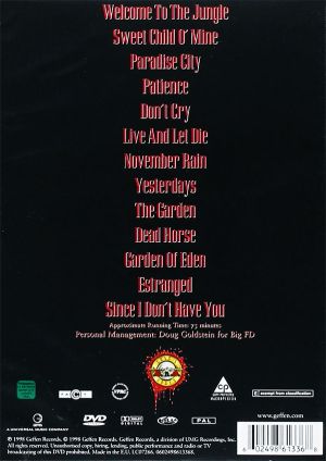 Guns N' Roses - Welcome To The Videos (DVD-Video)