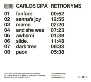 Carlos Cipa - Retronyms [ CD ]