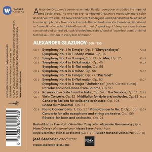 Jose Serebrier - Alexander Glazunov: The Complete Symphonies & Concertos (8CD Box)