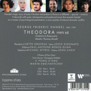 Maxim Emelyanychev, Il Pomo D'oro - Handel: Theodora, HWV 68 (3CD)