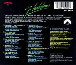 Flashdance (Original Soundtrack From The Motion Picture) - Various [ CD ]