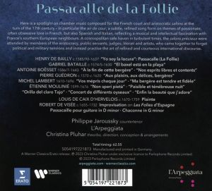 Philippe Jaroussky - Passacalle De La Follie (CD)
