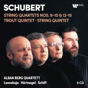 Alban Berg Quartett - Schubert: String Quartets Nos. 9-10 & 12-15, Piano Quintet 'The Trout', String Quintet (5CD)