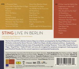 Sting - Live In Berlin (CD with DVD)