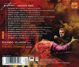 Rolando Villazon, Placido Domingo - Gitano: Zarzuela Arias [ CD ]