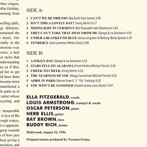 Ella Fitzgerald & Louis Armstrong - Ella & Louis (Limited Edition, Alternative Cover) (Vinyl)