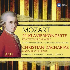 Christian Zacharias - MozartL 21 Piano Conceros & Concertos For 2 Pianos (9CD Box) [ CD ]