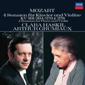 Clara Haskil, Arthur Grumiaux - Mozart: 4 Sonatas for Piano and Violin [ CD ]