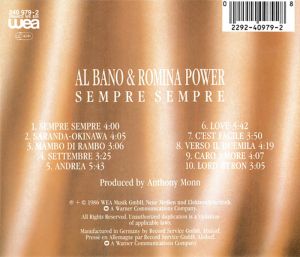 Al Bano & Romina Power - Sempre Sempre [ CD ]