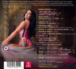 Emoke Barath - Voglio Cantar: Strozzi, Cavalli, Cesti, Marini, Merula [ CD ]