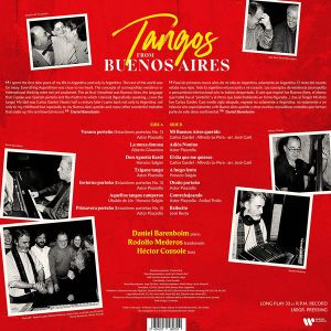 Daniel Barenboim & Friends - Tangos From Buenos Aires - Piazzolla, Gardel, Salgan, Ginastera, Resta (Vinyl)