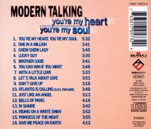Modern Talking - You' Re My Heart, You' Re My Soul [ CD ]