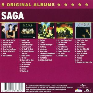 Saga - 5 Original Albums Vol.1 (5CD box) [ CD ]