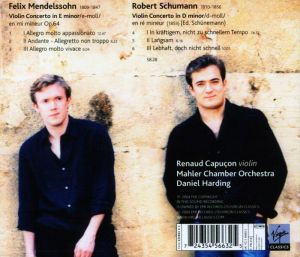 Renaud Capucon - Mendelssohn & Schumann: Violin Concertos [ CD ]