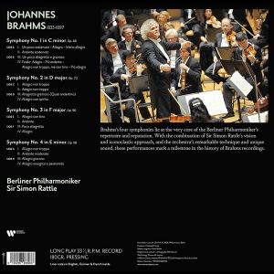Simon Rattle, Berliner Philharmoniker - Brahms: The Symphonies (4 x Vinyl)