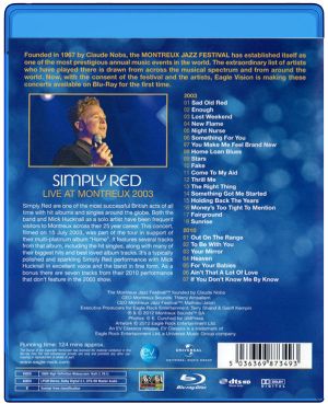 Simply Red - Live At Montreux 2003 (Blu-Ray)