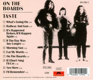 Taste - On The Boards [ CD ]