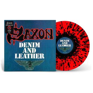 Saxon - Denim And Leather (Limited Edition, Red & Black Splatter) (Vinyl) [ LP ]