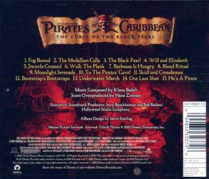 Klaus Badelt - Pirates Of The Caribbean 'The Curse Of The Black Pearl' [ CD ]