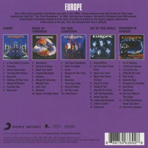 Europe - Original Album Classics (5CD Box)