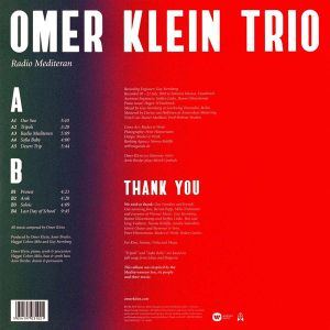 Omer Klein Trio - Radio Mediteran (Vinyl)