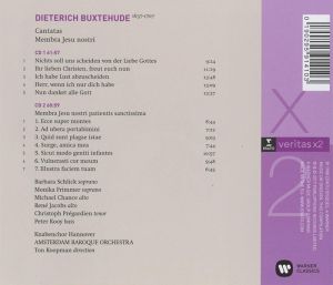 Ton Koopman, Amsterdam Baroque Orchestra - Dieterich Buxtehude: Cantatas 39, 46, 51, 77, 79, & Cantata 75 'Membra Jesu Nostri' (2CD)