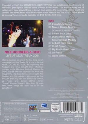 Chic & Nile Rodgers - Live At Montreux 2004 (DVD-Video)
