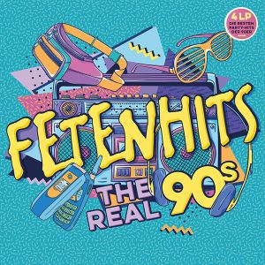 Fetenhits: The Real 90's - Various Artists (4 x Vinyl)