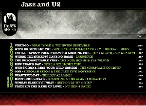 Jazz and U2 - Various Artists [ CD ]